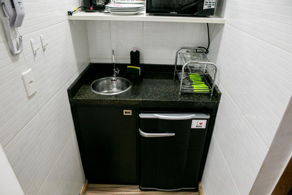 Loft Copacabana Avenida Atlantica Rio de Janeiro Bagian luar foto