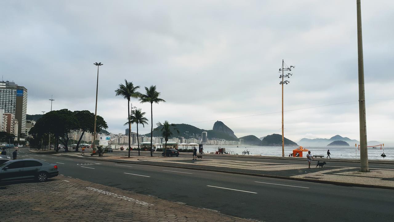 Loft Copacabana Avenida Atlantica Rio de Janeiro Bagian luar foto